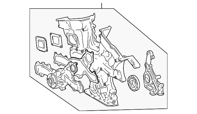 Кришка мотора передня 1131031020 TOYOTA