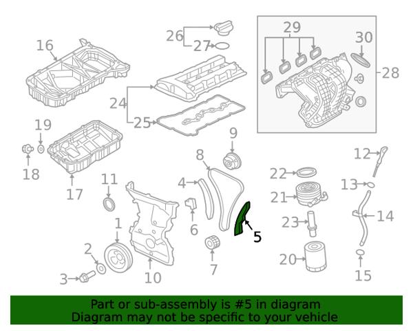 Ланцюг газорозподілу 1140A046 MITSUBISHI