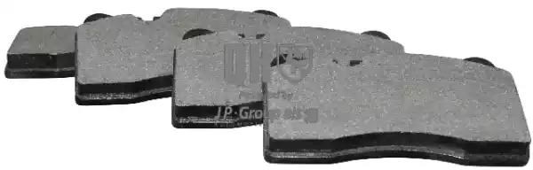 Колодки передні 1163606810 JP GROUP