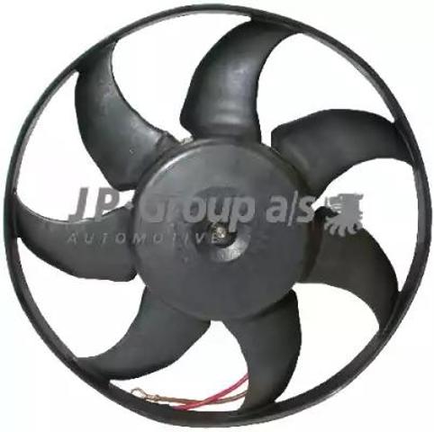 Autooil jp group vw вентилятор радіатора 450w 345mm t4 90- 1199104400