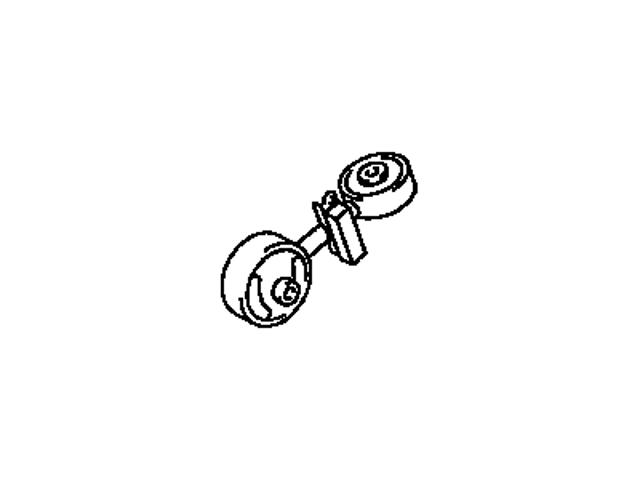 Подушка (опора) двигуна, права верхня 1236320090 TOYOTA