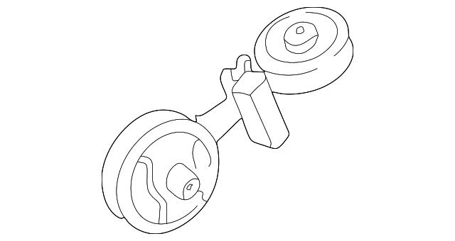 Подушка (опора) двигуна, права верхня 1236328061 TOYOTA