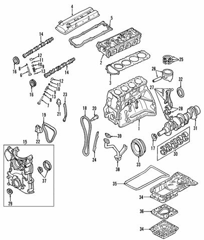Ланцюг распредвала 13028JA01A NISSAN