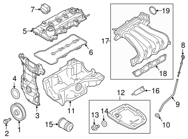 Прокладка кришки клапанної  132701KT0A NISSAN