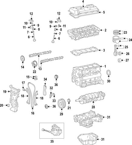 Ланцюг ГРМ, розподілвала 1350637070 TOYOTA