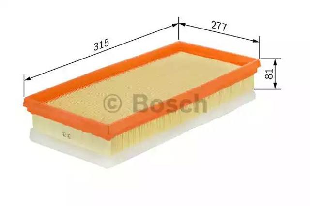 Автомобільний фільтр повітря 1457433703 BOSCH