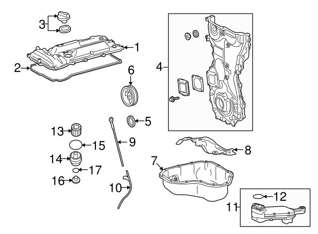 Прокладка маслозабірника 1514736010 TOYOTA