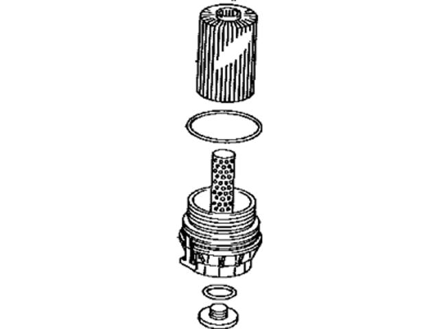 Кришка масляного фільтра 1565038010 TOYOTA