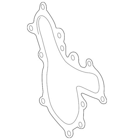 Прокладка водяної помпи 1627138020 TOYOTA