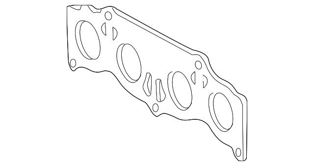 Прокладка випускного колектора 1717328010 TOYOTA