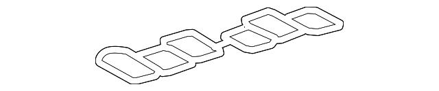Прокладка впускного колектора, верхня 1717631130 TOYOTA