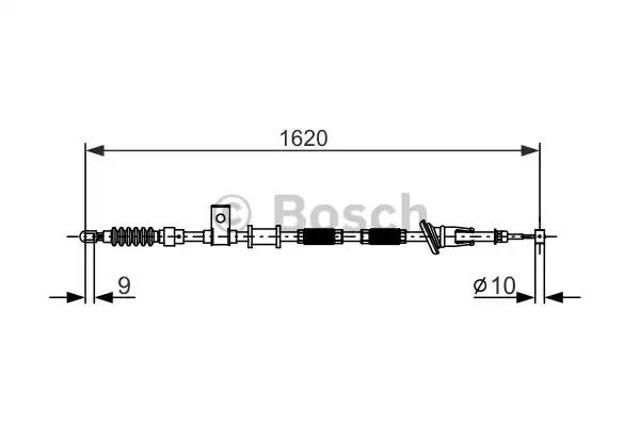 Трос ручника задній правий 1987477894 BOSCH