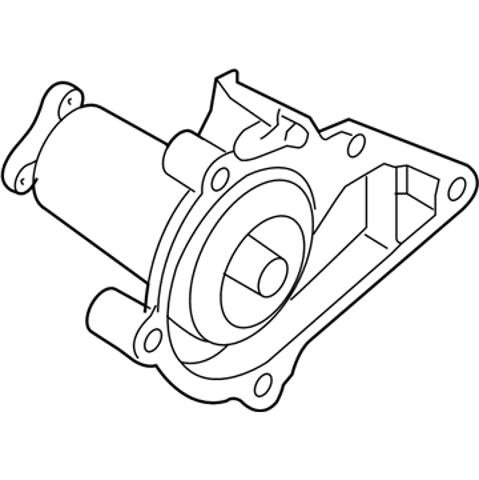 Насос охолодження 2510026902 HYUNDAI