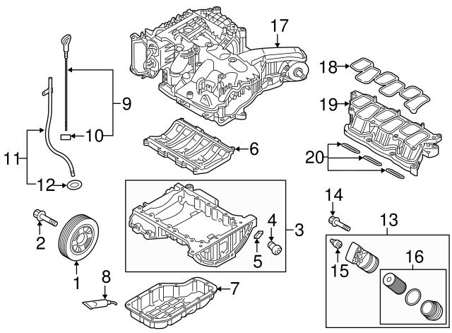Фільтр відцентровий очищення масла 263203CKB0 HYUNDAI