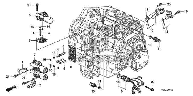 Прокладка гідроблока АКПП 28262PRP000 HONDA