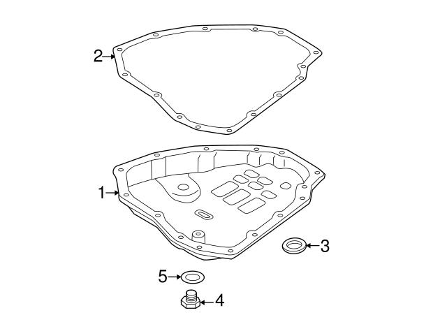 Прокладка піддону АКПП 313973JX0A NISSAN