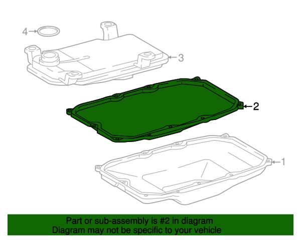 Прокладка піддону АКПП 3516860030 TOYOTA