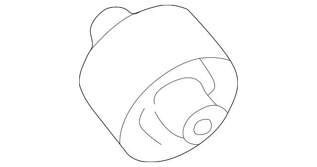 Сайлентблок задньої тяги 4120A001 MITSUBISHI