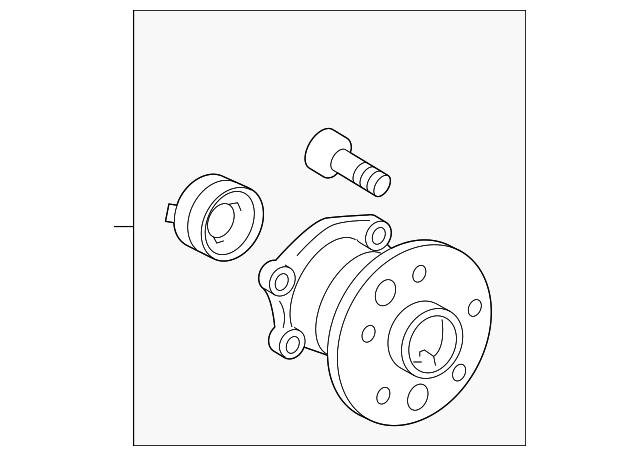 Маточина задня права 4245006110 TOYOTA