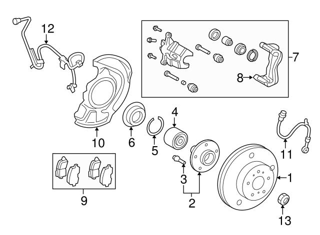 Диск переднього гальма 4351248110 TOYOTA