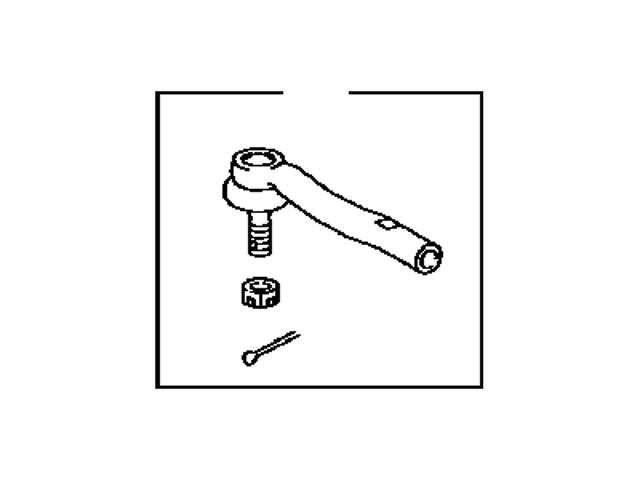 Рульовий наконечник 4546039635 TOYOTA