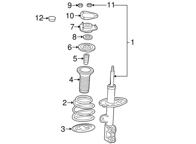 Підшипник верхньої опори 4861942010 TOYOTA
