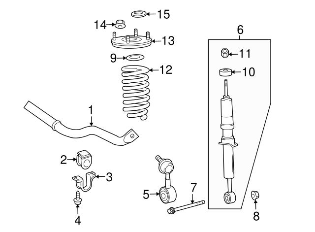 Подушка стабілізатора 488150C050 TOYOTA
