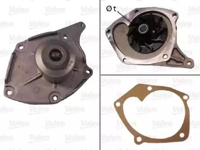 Насос охолоджуючої рідини 506863 VALEO