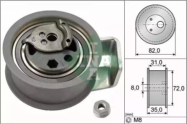 Ролик ГРМ 531043620 INA