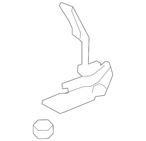 Петля капота, права 5341033180 TOYOTA