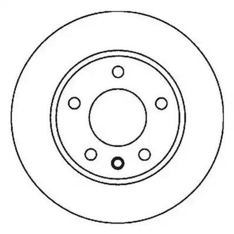 Гальмо дискове переднє 562041JC BENDIX