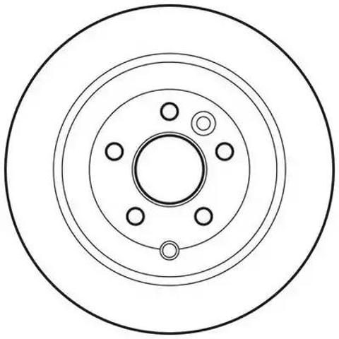 Задні дискові гальма 562765JC BENDIX