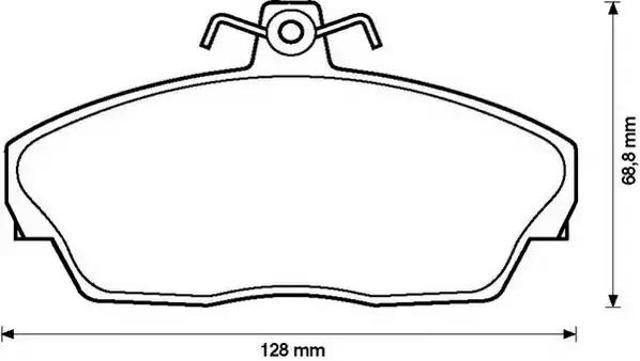 Дискові гальма 573203J BENDIX