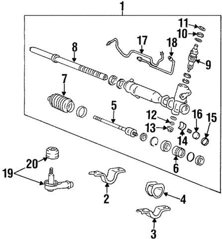 Тяги кермові 5771634000 HYUNDAI