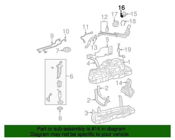 Прокладка кришки (пробки) паливного бака 7731633042 TOYOTA