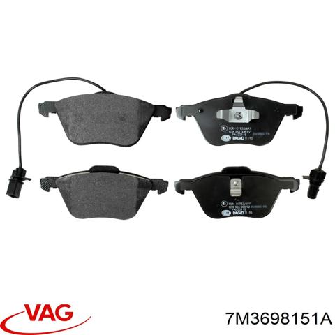 Дискові гальма 7M3698151A VAG