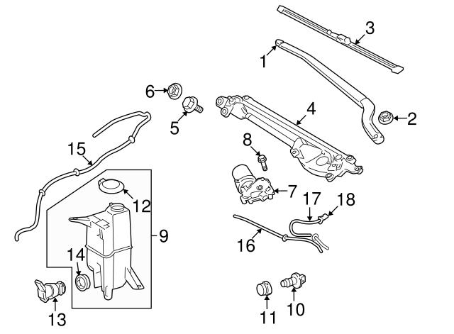 Щітка склоочисника лобового скла, пасажирська 852120C030 TOYOTA