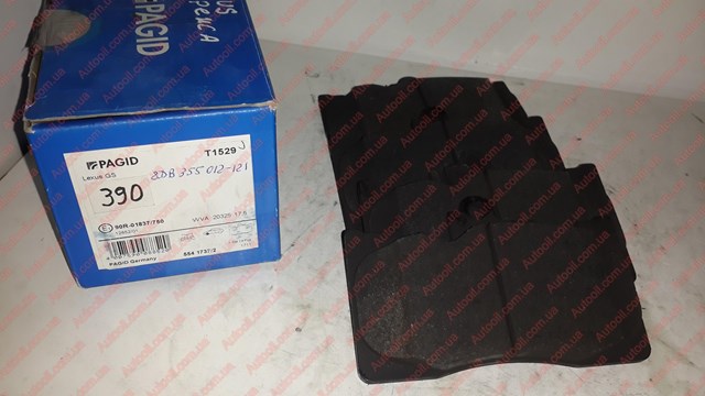 Колодки гальмівні передні, дискові 8DB355012121 HELLA