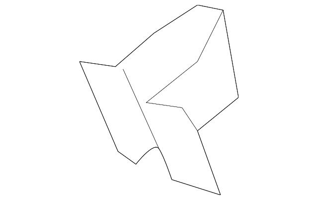 Пістон (кліп) утеплювача капота 8E0863727A VAG