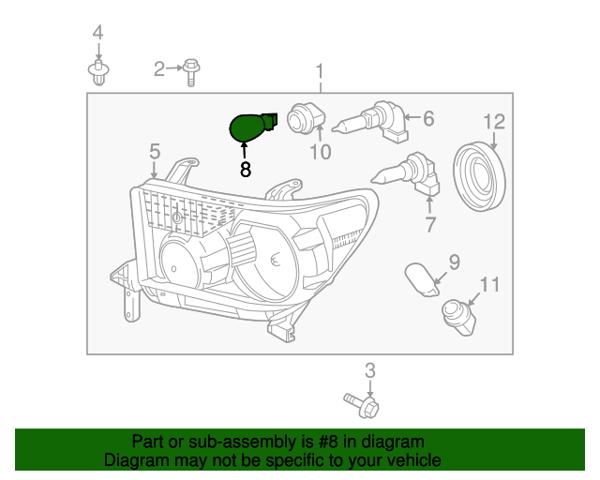 Лампочки 9008498062 TOYOTA