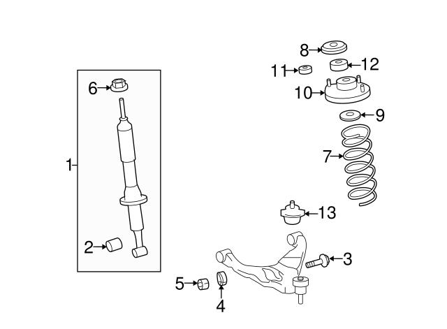 Болт кріплення амортизатора 9010514104 TOYOTA