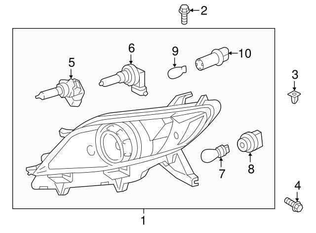 Пістон (кліп) кріплення підкрилки переднього крила 9018905142 TOYOTA