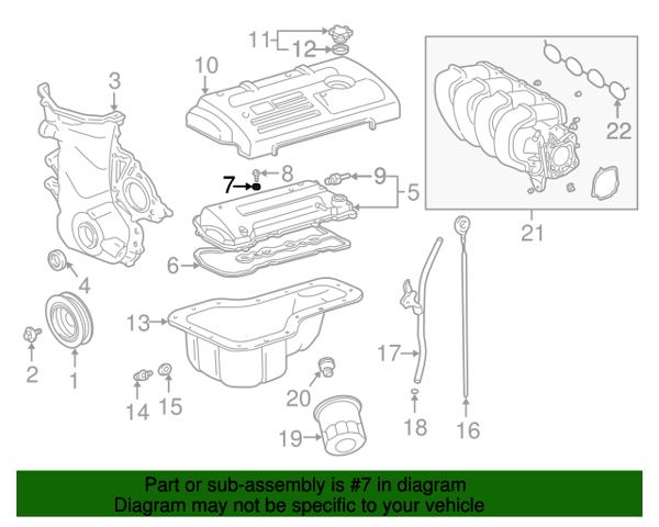 Шайба болта головки блоку (ГБЦ) 9021006013 TOYOTA
