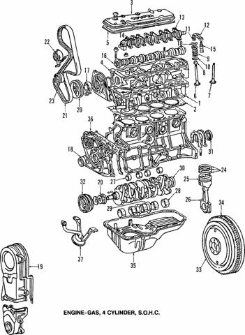 Сальник двигуна, распредвала 9031135017 TOYOTA