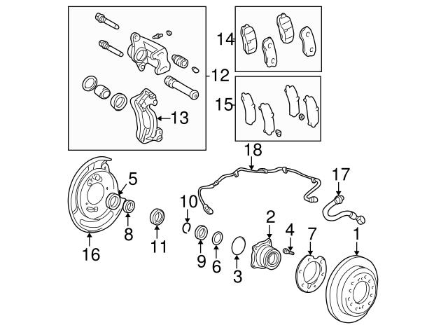 Кільце стопорне підшипника задньої півосі 9052044038 TOYOTA