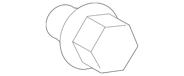 Гайка кріплення колеса 9094201033 TOYOTA