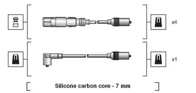 Дріт високовольтний 941318111270 MAGNETI MARELLI