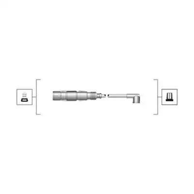 Проводи високовольтні 941319170025 MAGNETI MARELLI
