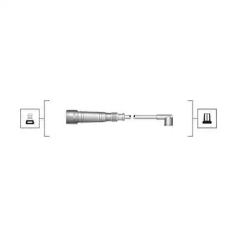 Дроти запалювання 941319170055 MAGNETI MARELLI