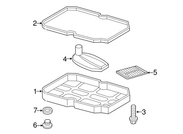 Пробка піддона АКПП A0009976532 MERCEDES